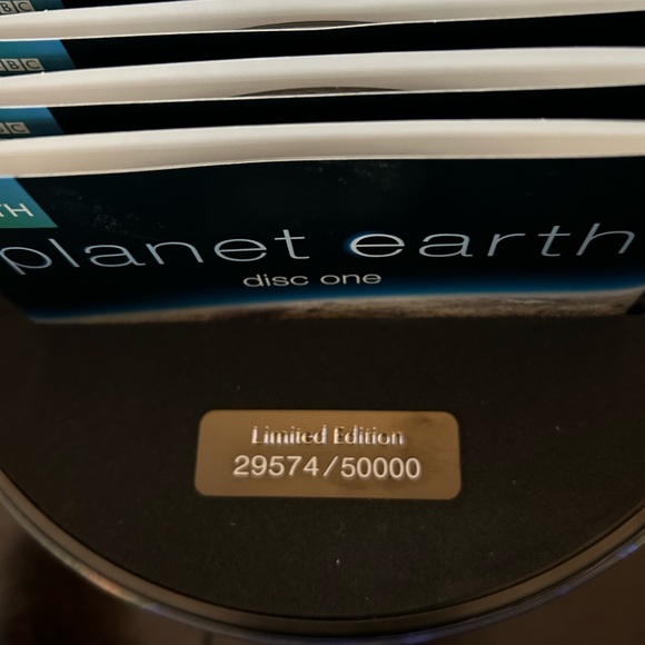 BBC Planet Earth Globe w/6 DVDs & Cards Limited 29574/50000 - Picture 7 of 11